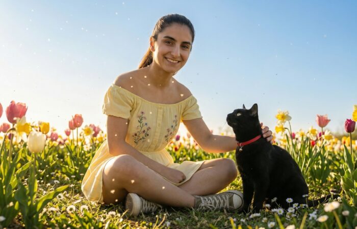 Spring time fun with the Blossoms and Achoo EP, with ODC from Mad Black Cat