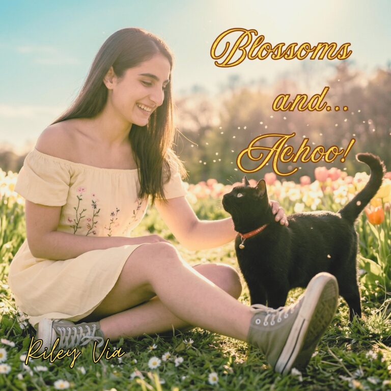 Blossoms and... Achoo