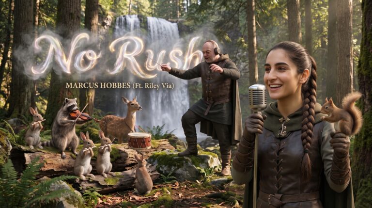 In "No Rush", Marcus Hobbes and Riley Via invite you to slow down and immerse yourself in the calming splendour of the natural world.